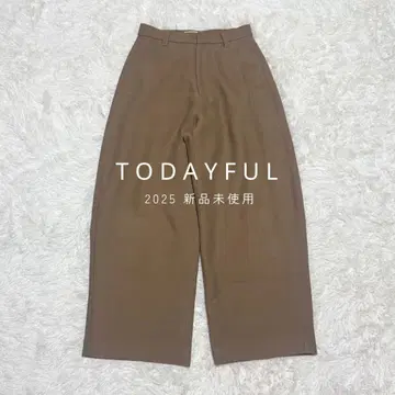 새상품 25년 투데이풀 Wide Cocoon Trousers 정가 2.6