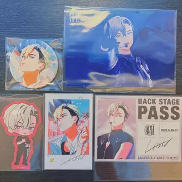 비바렌 XlamV 원반 특전 레온 2nd DUH 샤타 캔뱃지