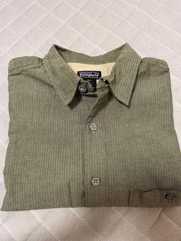 파타고니아 루마니아산 체크 셔츠 L