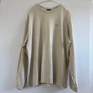 라코스테 긴팔 티셔츠 베이지