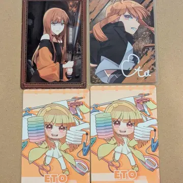 컬러풀 피치 에토 트레이딩 카드 달마 인형 저택 뮤지엄 전시회