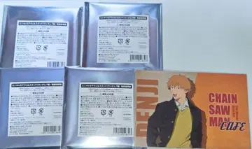 극장판 체인소 맨 카페 레제 편 미니 캐릭터 아크릴 스탠드 엽서 세트