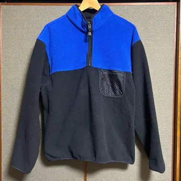 EBTEK 플리스 자켓 파랑/블랙