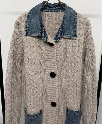 파레모스토어 롱 니트 가디건 여성용