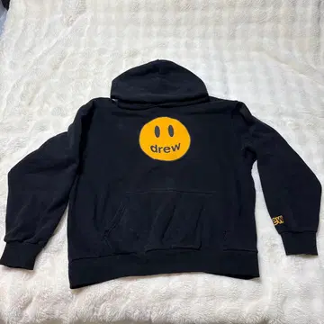 drew house 스마일리 페이스 후드티 XL 블랙