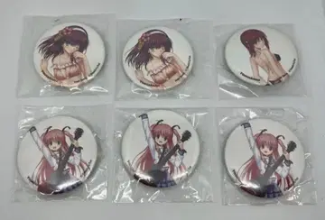 AngelBeats! 엔젤비트 나카무라 유리 유이 이와사와 마스미 캔뱃지