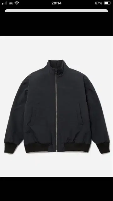 [ 새상품 한정 할인 ] 새터데이즈 뉴욕 나일론 블루종