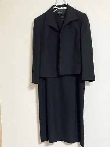 새상품급 Perlenoir 블랙 포멀 예복 상복 자켓&원피스