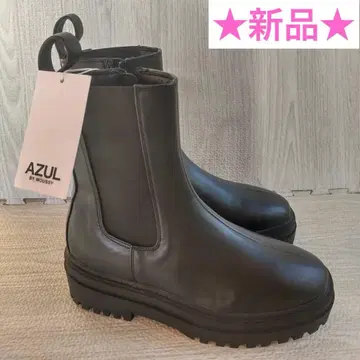 AZUL by MOUSSY 트랙 솔 사이드 고어 부츠 L 사이즈