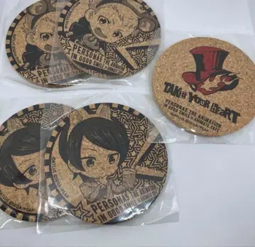 페르소나 5 트레이딩 코르크 코스터 5종