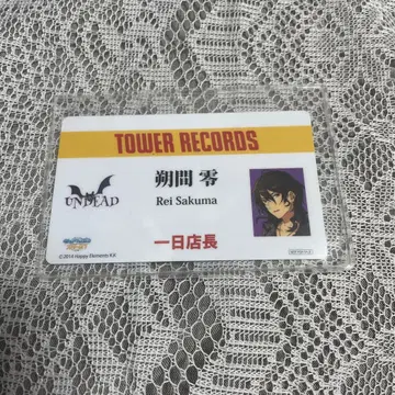 사쿠마 레이 일일 점장 타워 레코드