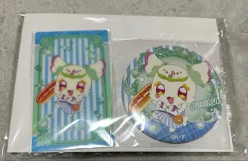 프릴룬 아크릴 스탠드 캔뱃지 카드 세트