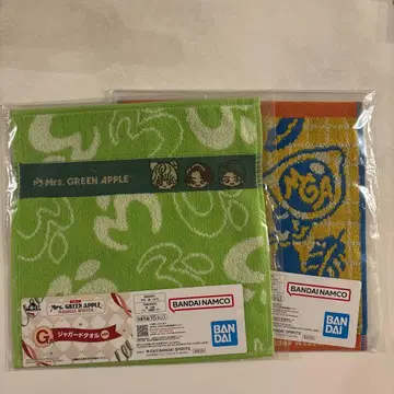 Mrs. GREEN APPLE 자카드 타월 2개 2