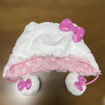 USJ 유니버셜 스튜디오 유니버셜 키티 팬캡 폼폼 달린 햇