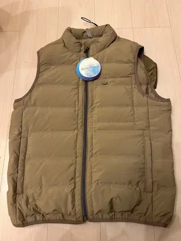 CROCODILE 그린 다운 베스트 M 택 포함 새상품