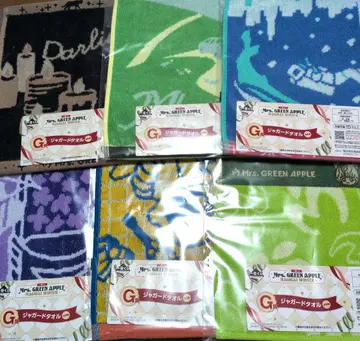 Mrs. GREEN APPLE 제일복권 G상 전 6종 세트!