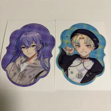 니지산지 윈터 데이트 2025 클리어 스티커 호시미치 쇼 히바치 마나