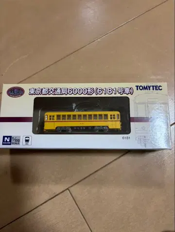 TOMYTEC 도쿄도 교통국 6000형 N 게이지 6181호 자동차