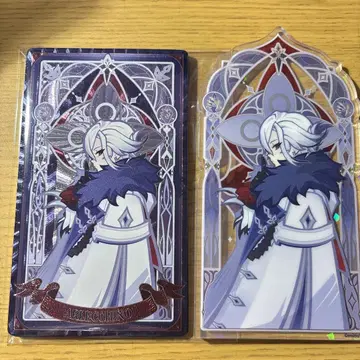 알레키노 하녀 홀로그램 카드 아크릴 스탠드