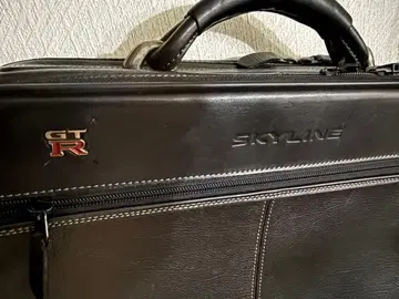 SKYLINE GTR 가죽 숄더백 비즈니스 백