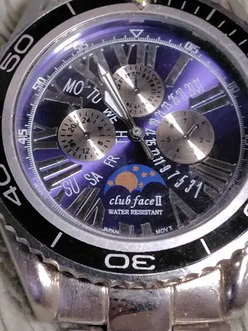 club face II 방수 손목시계