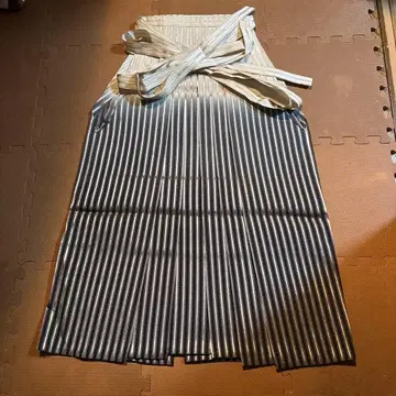 실버 화이트 스트라이프 하카마