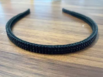 acca 오드리 머리띠 블랙