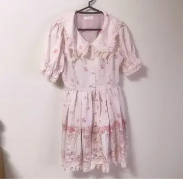 리즈리사 꽃무늬 프릴 원피스 리즈리사 양산형