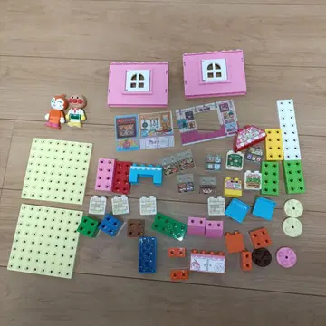 반다이 블록 라보 호빵맨 신나는 케이크 가게