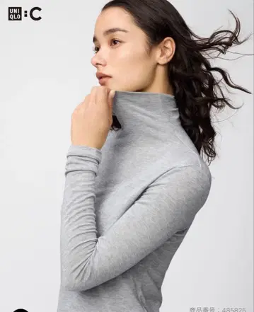 유니클로 히트텍 터틀넥 2장 세트 M