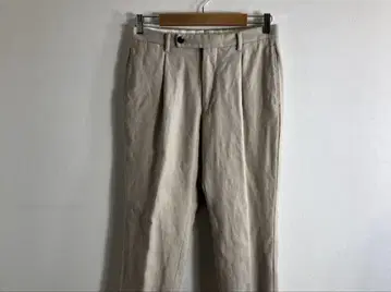 [ 새상품급 ] 베이지 플리츠 치노 팬츠
