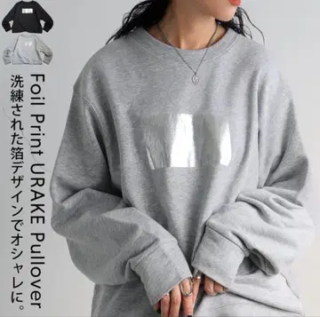 새상품 antiqua 박 프린트 쭈리 풀오버