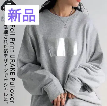 새상품 antiqua 박 프린트 쭈리 풀오버