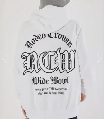 [ 완판템 ] Blackletter 후디 화이트