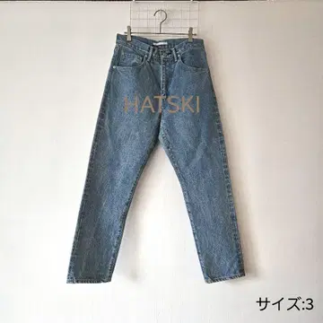HATSKI 레귤러 테이퍼드 데님 사이즈 3