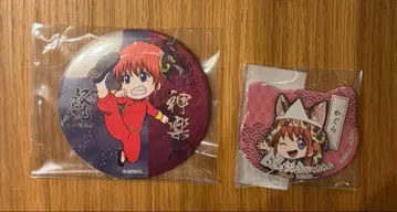 은혼 카구라 난자타운 고양이형 캔뱃지 J-WORLD 캔뱃지