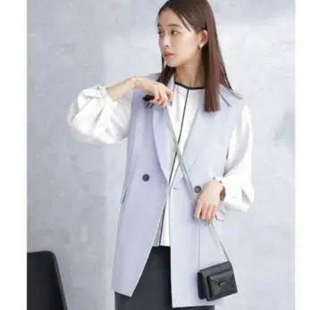 나노 유니버스 데일리 팬션 테일러드 더블 베스트