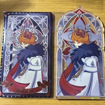 타르탈리아 공자 홀로그램 카드 아크릴 스탠드