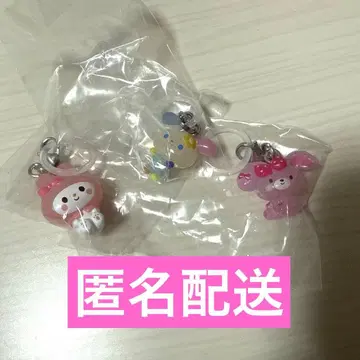 느긋한 메지루시 액세서리 산리오 우사하나 마이멜로디 본본리본