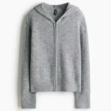 H&M 풀 집업 후디드 가디건
