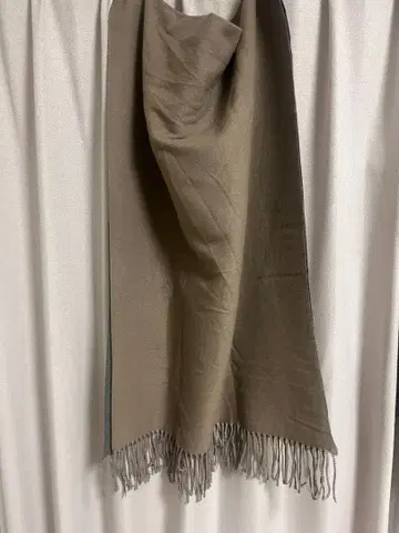 브라운 프린지 달린 스톨 기프트 박스 포함