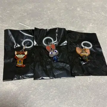 주토피아 메지루시 액세서리 참 가챠가챠 닉 주디