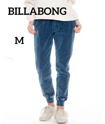 BILLABONG 빌라봉 맨투맨 조거 팬츠 블루 M 사이즈