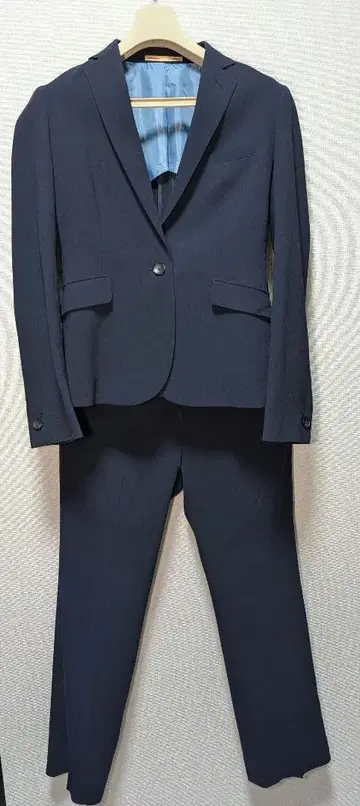 오리히카 여성용 수트 워셔블 네이비