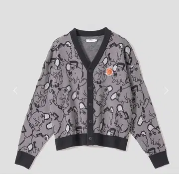 graniph 그라니프 체인소 맨 포치타 가디건 그레이