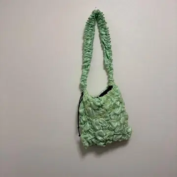 키미 노조미 숄더백 옐로우 그린