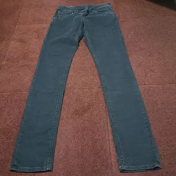 도밍고 블랙 스키니 데님 SS 일본제