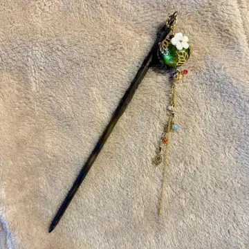 시미즈자카 유리관 헤어콤