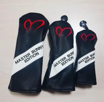 미사용 MASTER BUNNY EDITION 골프헤드커버 3세트