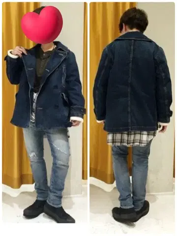 RNA 데님 P코트 ( C0580 )